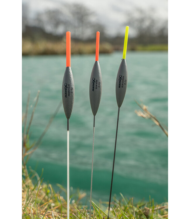 Matrix Slim Carbon Pole Float – Schlanke Stipppose mit Rohacell-Körper, 0.7mm Carbonkiel und 1.8mm Hohlantenne