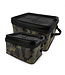 Avid Carp Stormshield Pro Tech Pack – Schützende Tech-Tasche mit USB Charging Ports, Tablet-Ständer und verstellbaren Trennwänden