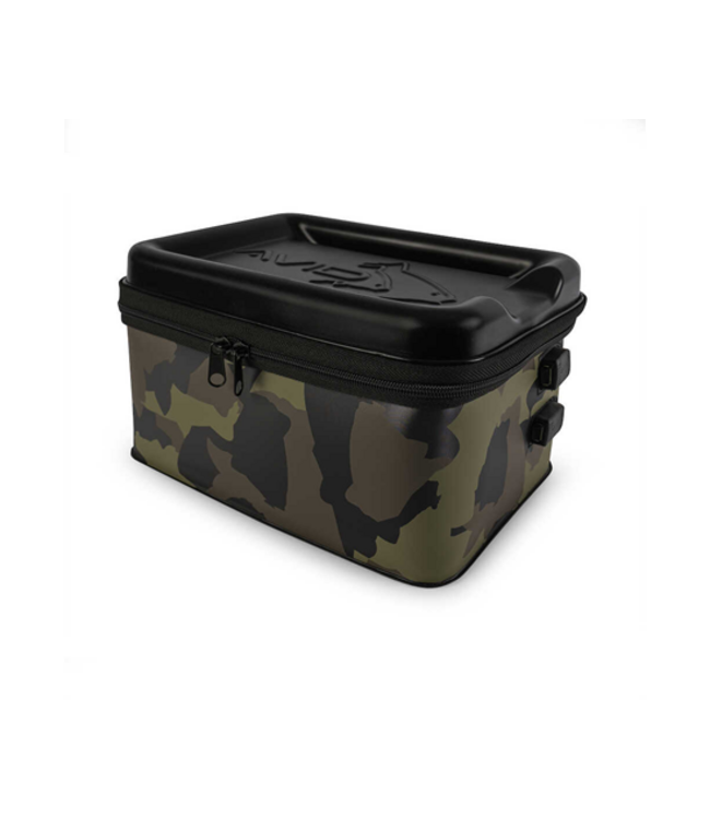 Avid Carp Stormshield Pro Tech Pack – Beschermende Tech Luggage met USB Charging Ports, Tabletstandaard en Verstelbare Dividers