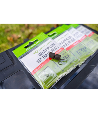 Korum Grappler 15’’ Hair Rigs Barbed (8pcs)