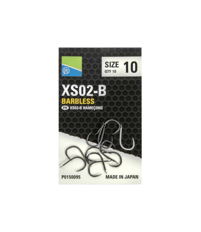 Preston XS02-B Barbless (10pcs)