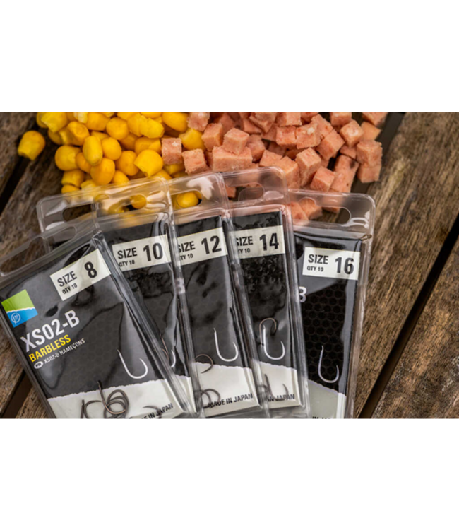 Preston XS02-B Barbless (10pcs)