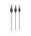 Matrix Shallow Dibber Pole Float – Ovale Dibber-Pose mit F110 Rohacell-Körper, kurzem 0.6mm Carbonkiel und starkem Seitenauge