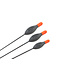 Matrix Shallow Dibber Pole Float – Flotteur Dibber Ovale avec Corps F110 Rohacell, Quille Carbone Courte 0.6mm et Œillet Renforcé