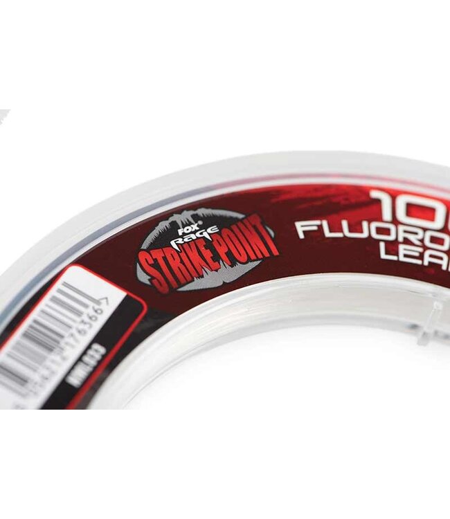 Fox Rage Strike Point 100% Fluorocarbon Leader Clear