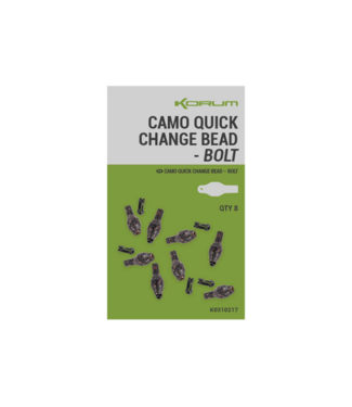 Korum Camou Quick Change Bead-Bolt (8 pcs)