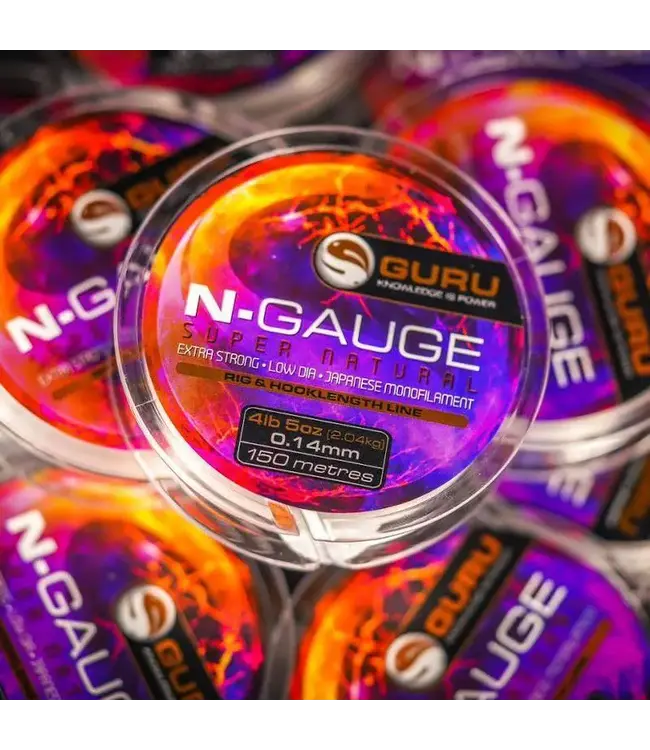 Guru N-Gauge Super Natural Rig & Hooklength Line 150m