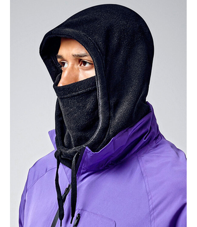 Beechfield Fleeced Hoody One Size Black