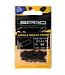 Spro Matte Black Single Brass Crimp (50 pcs)
