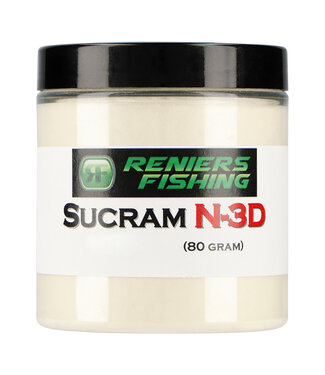 Reniers Fishing Sucram N-3D 80g – Zeer Sterke Zoetstof voor Voer, Pellets en Partikels