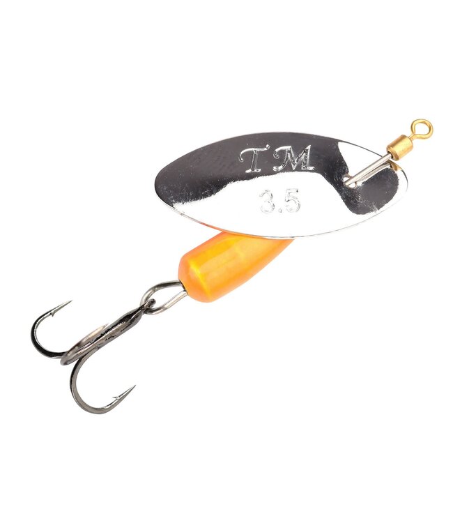 Trout Master Spinner La Tournante 2.50gr - 50mm - l'Hameçon Treble 12 (incl l'Hameçon Simple 8)