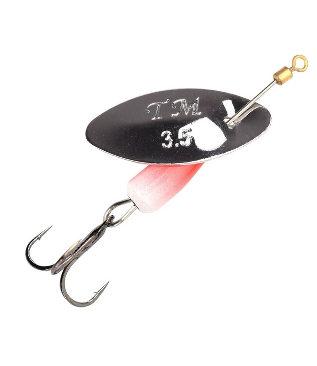 Trout Master Spinner La Tournante 2.50gr - 50mm - l'Hameçon Treble 12 (incl l'Hameçon Simple 8)