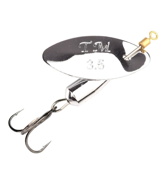 Trout Master Spinner La Tournante 3.50gr - 50mm - Treble Haken 10 (incl Single Haken 8)
