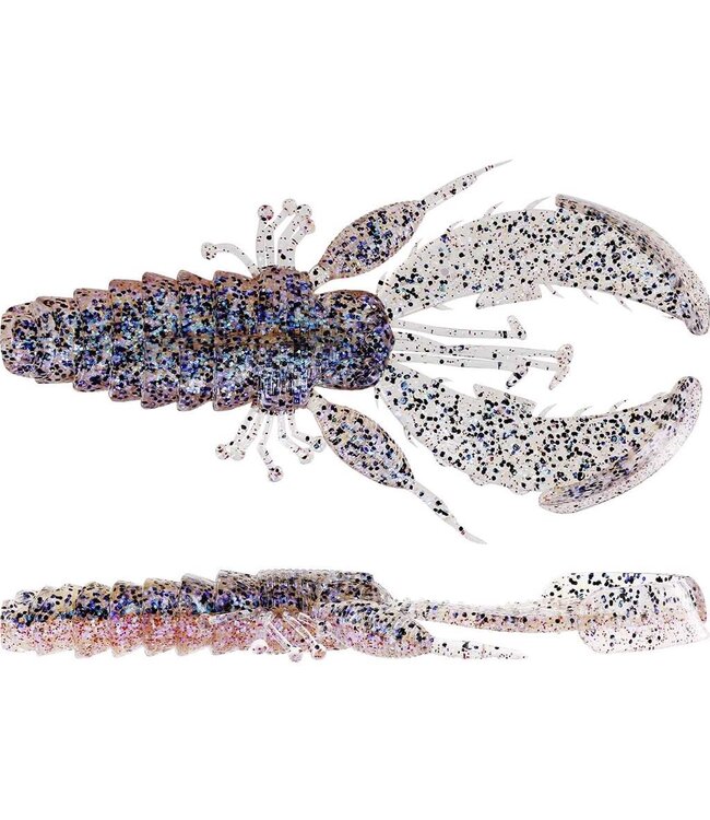 Westin CreCraw Creaturebait 6.5cm 4g – Weedless Creaturebait met Zwemmende Scharen, Tentakels en Anijsgeur
