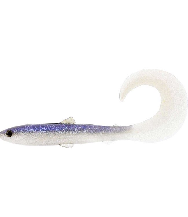 Westin Bullteez Curltail 10cm 6g – Rollender Softbait mit flatterndem Curltail, realistischen Augen und Offset Slots