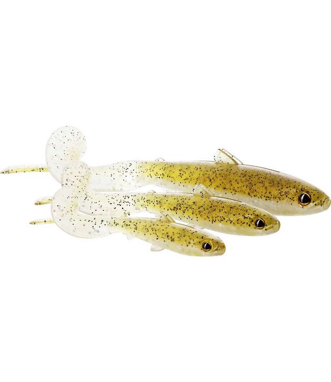 Westin Bullteez Curltail 10cm 6g – Rollende Softbait met Flutterende Curltail, Realistische Ogen en Offset Slots