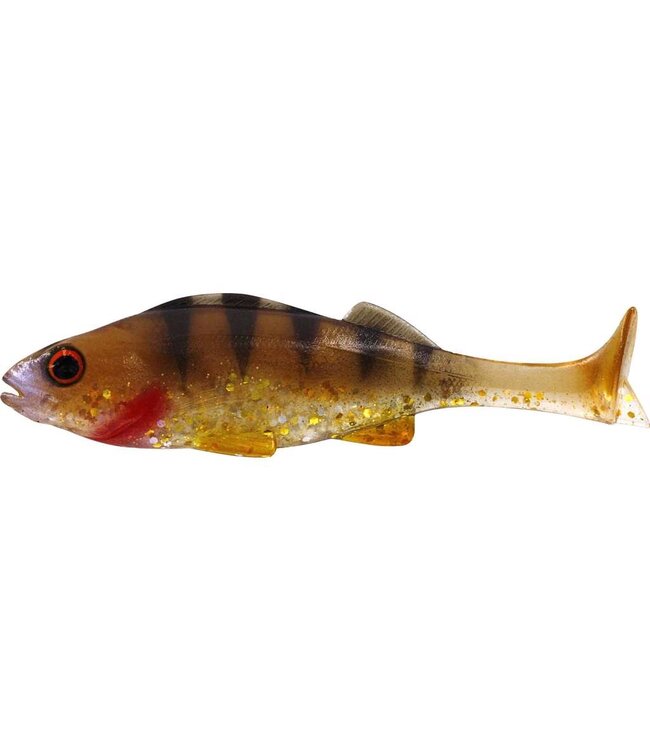 Westin Original Perch 12cm 19g – Leurre Souple Peint à la Main avec Paddle Tail Unique pour Carnassiers
