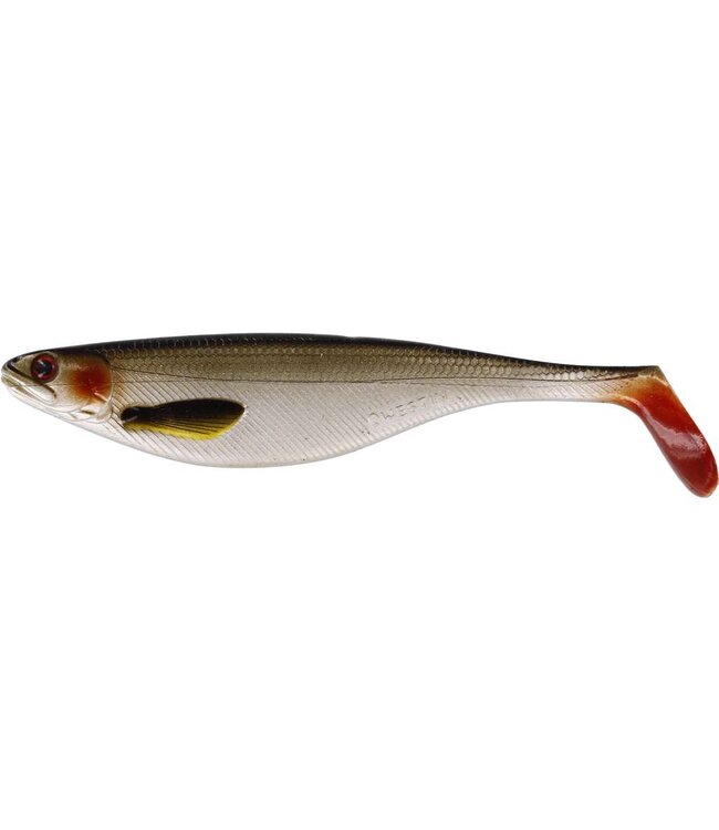 Westin Shadteez 7cm 4g – Compacte Softbait met Rolling Action en Belly Flash voor Baars, Snoekbaars en Finesse Roofvisserij – 4 Stuks