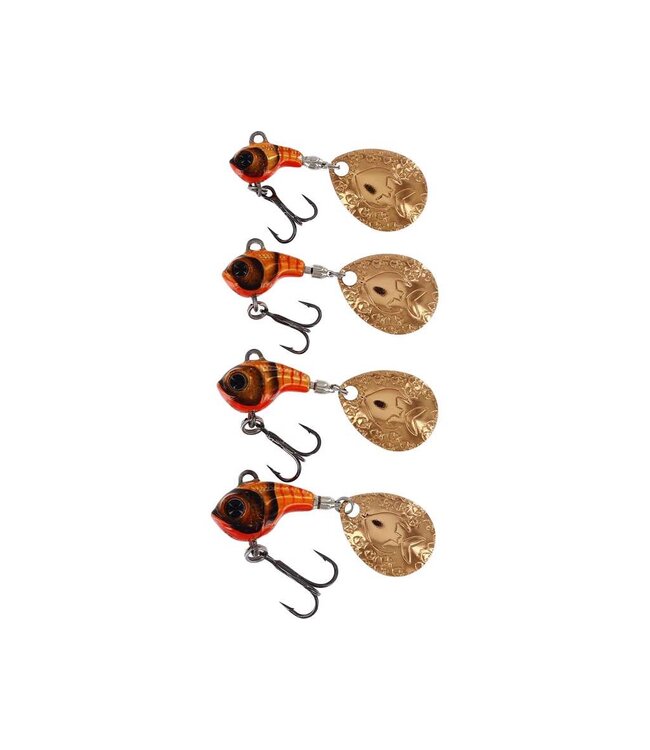 Westin Dropbite Tungsten Spin Tail Jig 2cm 13g – Compacte Tungsten Spin Tail met Colorado Blade voor Baars, Snoekbaars en Roofblei