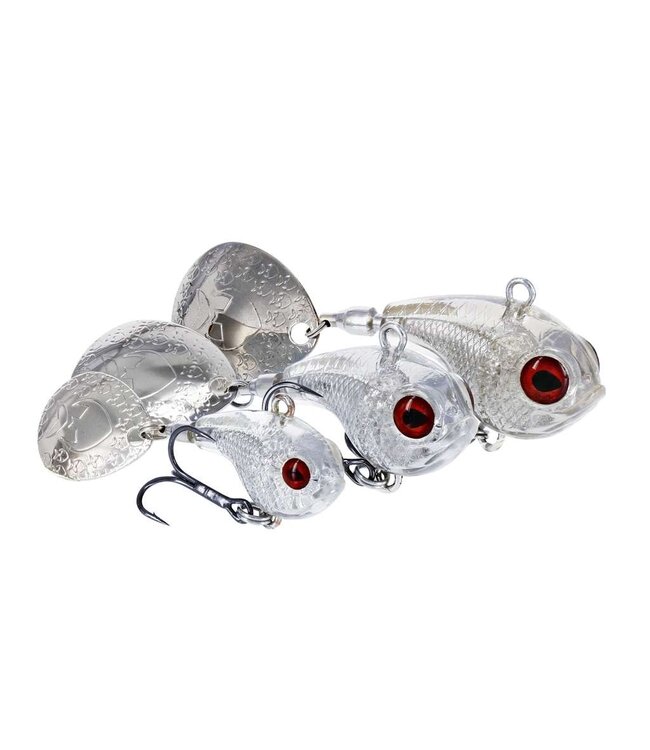 Westin Dropbite Spin Tail Jig 3.4cm 17g – Semi-Soft Spin Tail met Zinc Core en Colorado Blade voor Baars, Snoekbaars en Roofblei