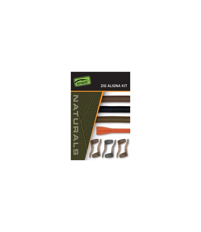 Fox Edges Naturals Zig Aligna Kit Olive - Khaki - Black