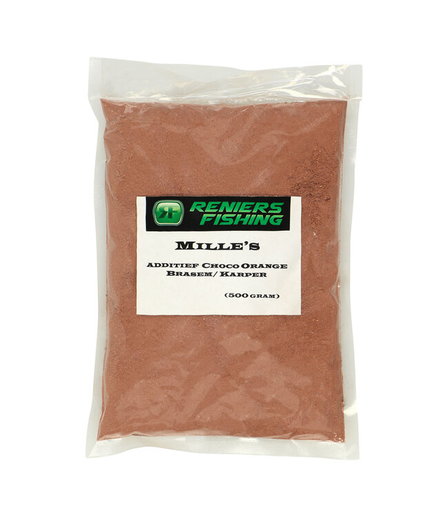Reniers Fishing  Additifs Mille’s 500g – Additifs sucrés, fruités et classiques pour amorces, asticots, carpes, brèmes et pêche au coup polyvalente