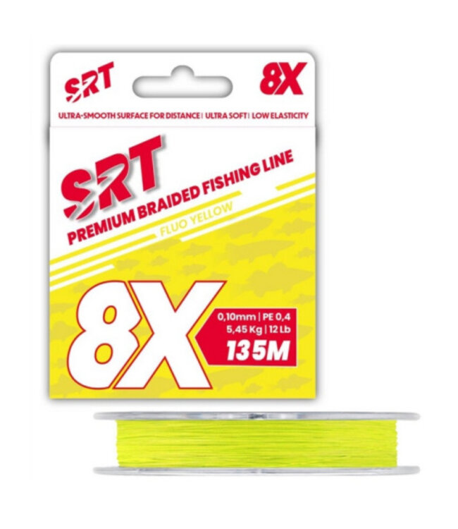 Sert Tresse  X8 Fluo Jeaune 135m