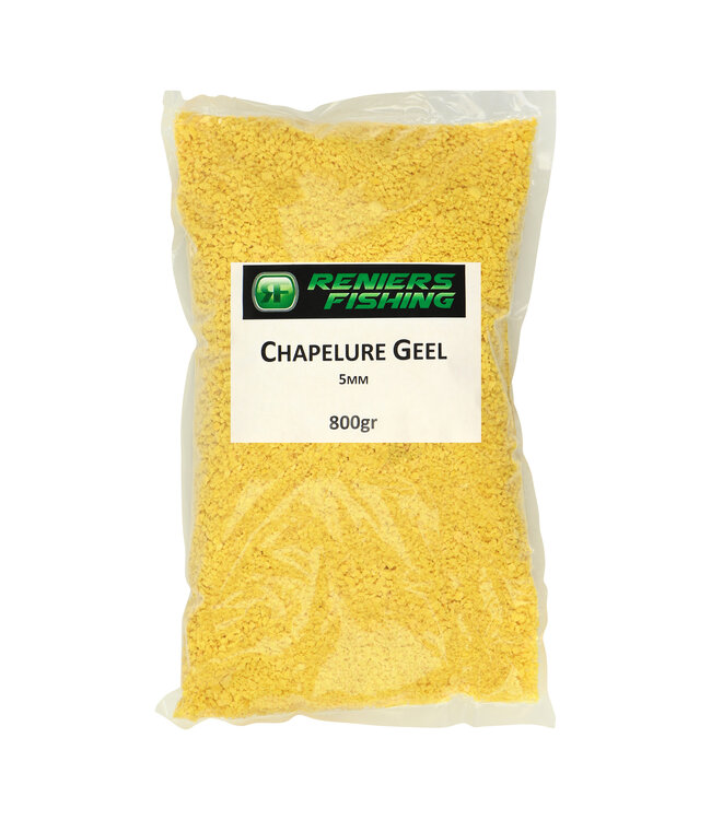 Reniers Fishing Gelbes Paniermehl 5mm 800g – Grobe gelbe Brotpartikel für Sichtreiz, Futteraktivität und Feederangeln