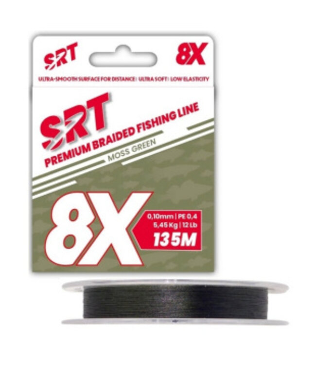 Sert Geflochtene Schnur 8X Moss Green 135m