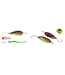 Rapture Area Spoon Drone 30mm 2g – Trout Area Blinker für weite Würfe mit 3D-Vibrationen, Reflexen und Wechselhaken