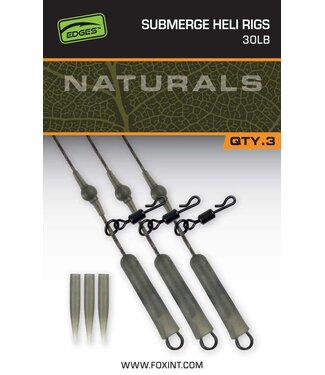 Fox Naturals Submerge Heli Rigs (3 Stk.)