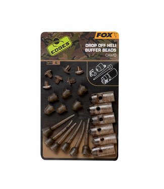 Fox Edges Drop Off Heli Buffer Beads Camo (6 Stück)