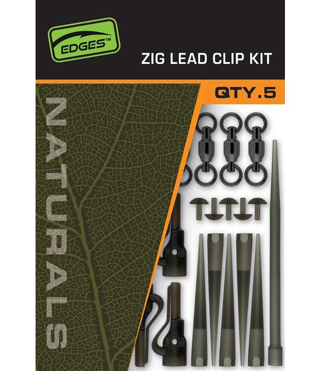 Fox Naturals Zig Lead Clip Kit (5 pcs)