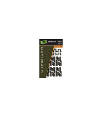 Fox Naturals Lead Clip & Pegs (10 pcs) size 7