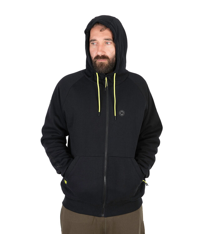 Matrix Sweat à Capuche Sherpa l'Hiver Noir