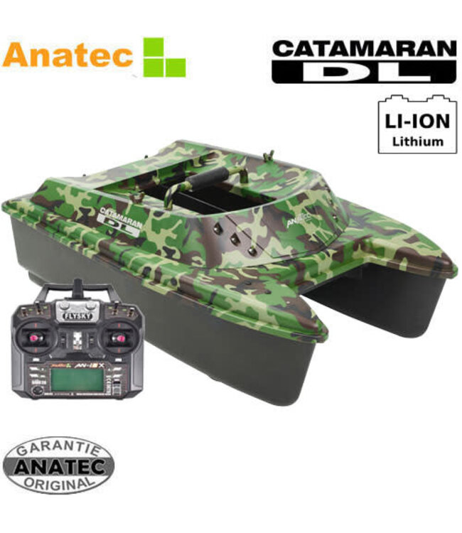 Anatec Futterboot Catamaran Forest Lithium + AN-16X