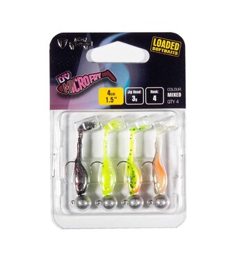 Fox Rage Loaded Softbait Ultra UV Micro Fry 4cm