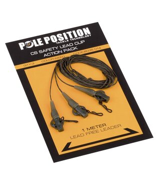 Pole Position CS Sicherheitsführungsclip Action Pack 1m (3 Stück)