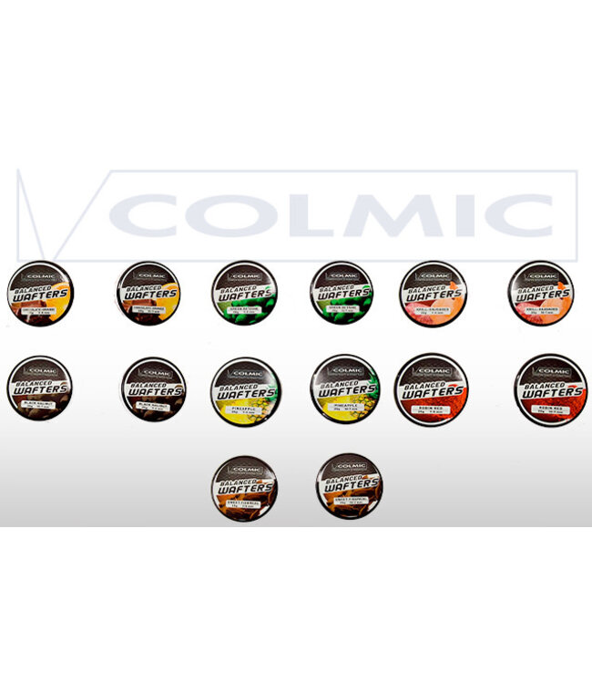 Colmic Balanced Wafters 7-5mm Black Halibut