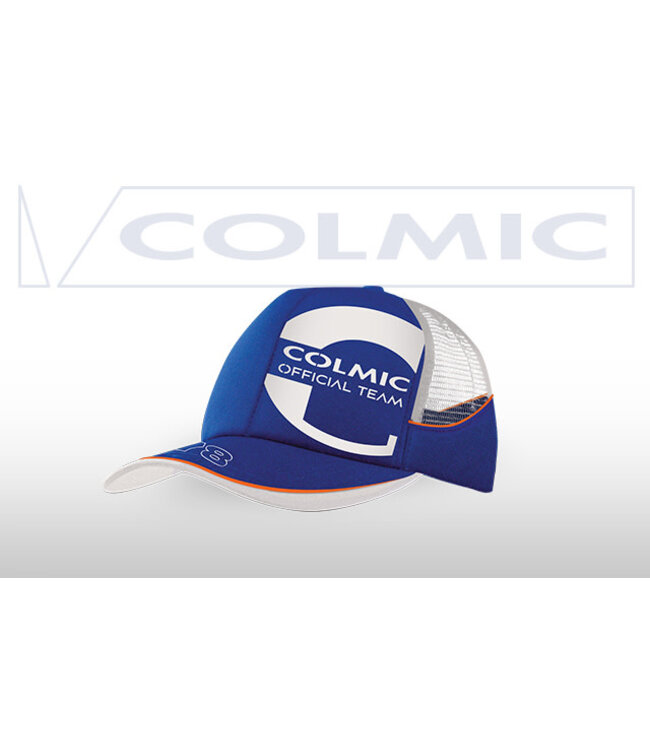 Colmic Blue Mesh Cap Orange Serie