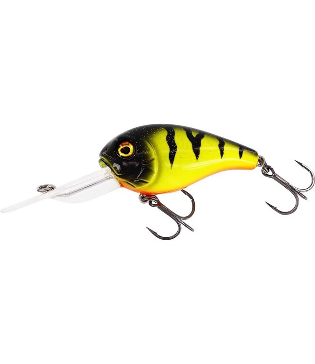Westin Megabite DR Crankbait 6cm 19g Floating – Crankbait Plongeant avec Rattle et Nage 3-4m pour Perche, Sandre et Brochet