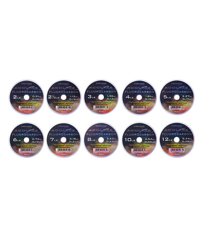 Drennan Acolyte Fluorocarbon 50m