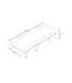 Avid Carp Revolve Bed Standard – Preiswerte Karpfenliege mit Flat Frame, Foam Matratze und Rocksteady Beinen