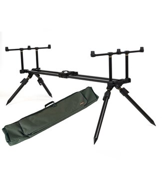 Fox Horizon Duo 3 Rod Pod  + Cases
