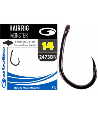 Garbolino Hair Rig Monster Oeillet - Sans Ardillon (10 pcs)