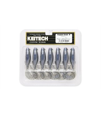 Keitech Flapper Grub 4’’  - 10cm (7 pcs)