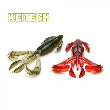 Keitech FLAPPER GRUB 10CM GREEN PUMPKIN