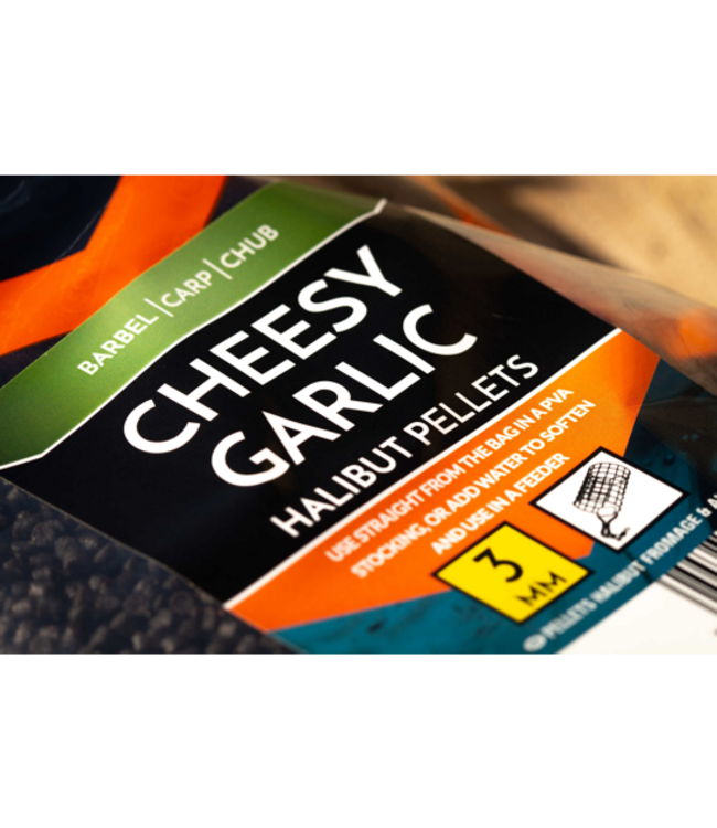 Sonubaits Cheesy Garlic Halibut Pellets (900g)