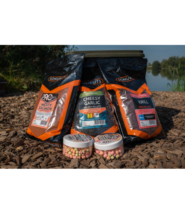 Sonubaits Fromage Ail Halibut Pellets (900g)