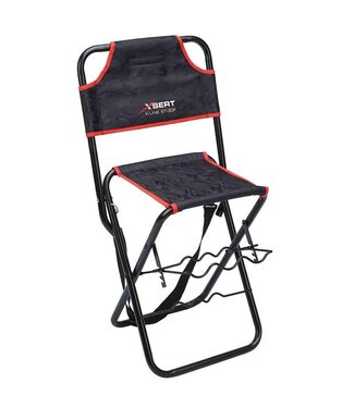 Sert Chaise Avec Dossier et Support de Canne à Pêche K-Line ST-30F